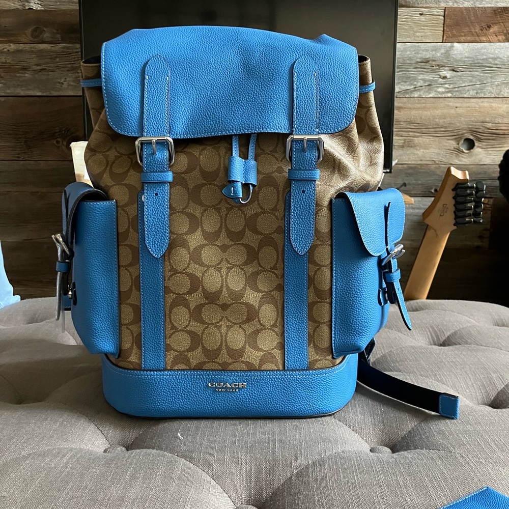 Brand new with tags Coach Backpack and keychain wallet